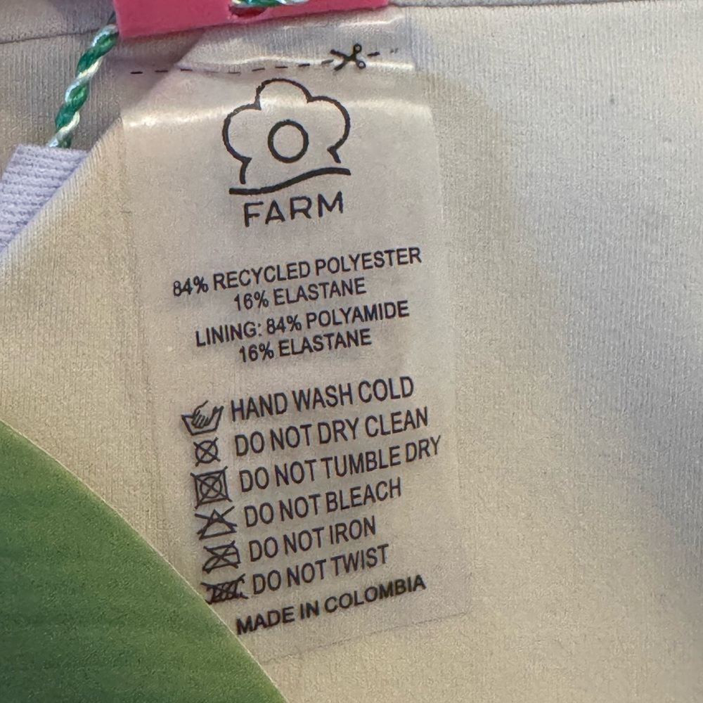 FARM RIO 2 Piece Bikini Top & Bottom Women’s Size Medium - Sun Swim Design - New - Picture 7 of 10